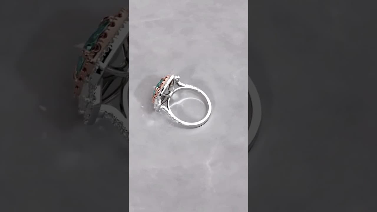 Jewelry 3D Rendering – Wedding Ring Set